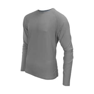 MOBILE COOLING Men's Large Cerulean DriRelease Long Sleeve Cooling Shirt  MCMT05370421 - The Home Depot