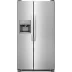 25.5 cu. ft. Side by Side Refrigerator in Stainless Steel