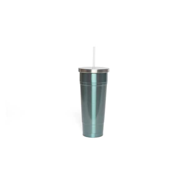 1 Pack Glass Cup With Lid And Straw, 24oz Travel Coffee Mug Wide