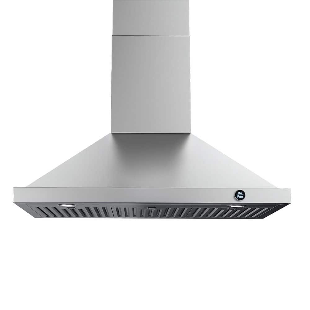 30 in. 900 CFM Convertible Ductless to Ducted Wall Mounted Range Hood in Stainless Steel with Carbon Filter and Gesture price history on PriceWatchPro