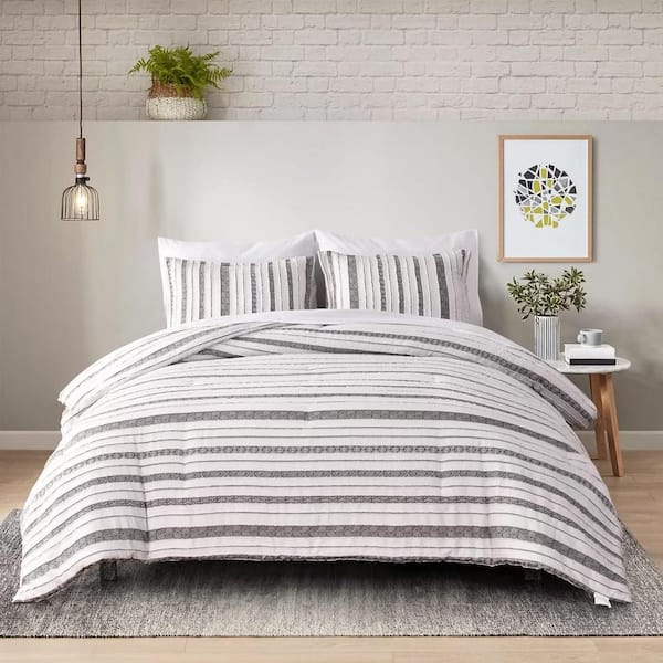 Shatex 3-Piece All Season Bedding King Size Comforter Set, Ultra Soft Polyester Elegant Bedding Comforters