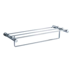 Magnifico 23 in. Towel Rack in Chrome
