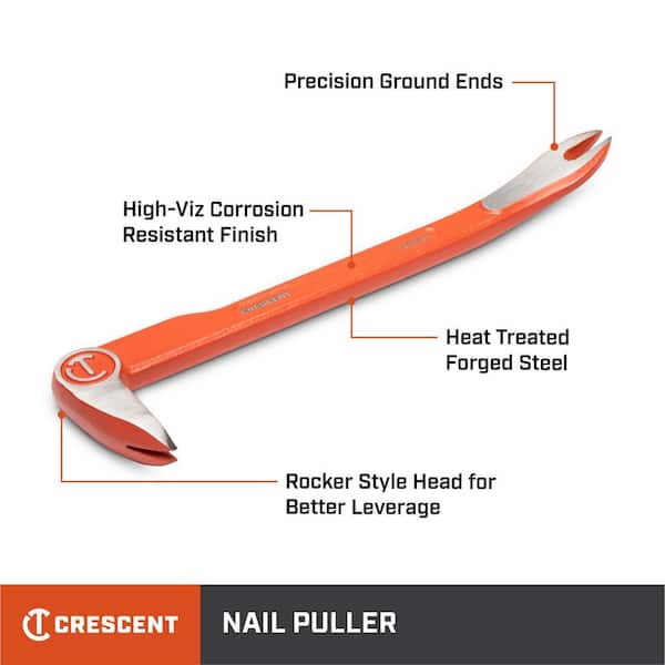 12 in. Nail Puller Pry Bar