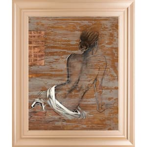 22 in. x 26 in. "Vivenne" by Saro" Framed Printed Wall Art