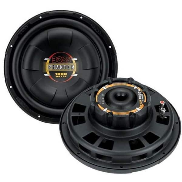 Boss Audio Systems 12 in. 2000-Watt Car Audio Shallow Mount Subwoofers Power Subs Woofers