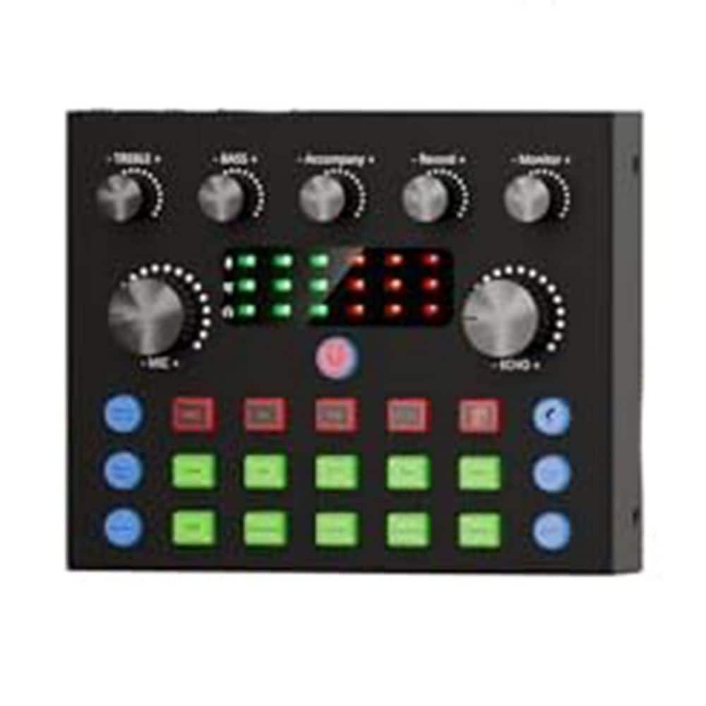 Podcast Equipment Bundle Audio Interface Voice Changer Condenser Microphones All-in-One Mixer for 2-Users price history on PriceWatchPro