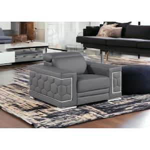 Gray Armchair Set of 1