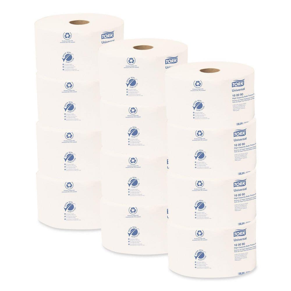 TORK Universal High Capacity Toilet Paperl w/OptiCore, Septic Safe