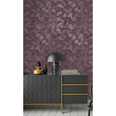 Atmosphere Collection Grey/Metallic Silver Mystic Floral Design on