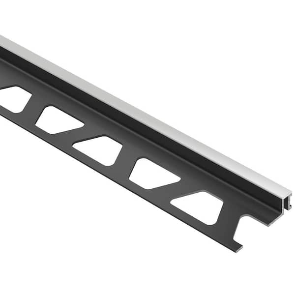 Schluter Dilex-BWA Classic Grey 3/8 in. x 8 ft. 2-1/2 in. PVC Movement Joint Tile Edging Trim