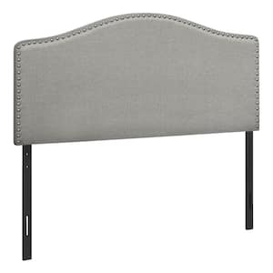 Light Grey Full Size Headboard