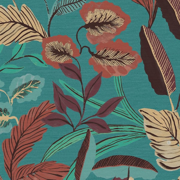 Unbranded Sublime Paradise Arts Blue Wallpaper