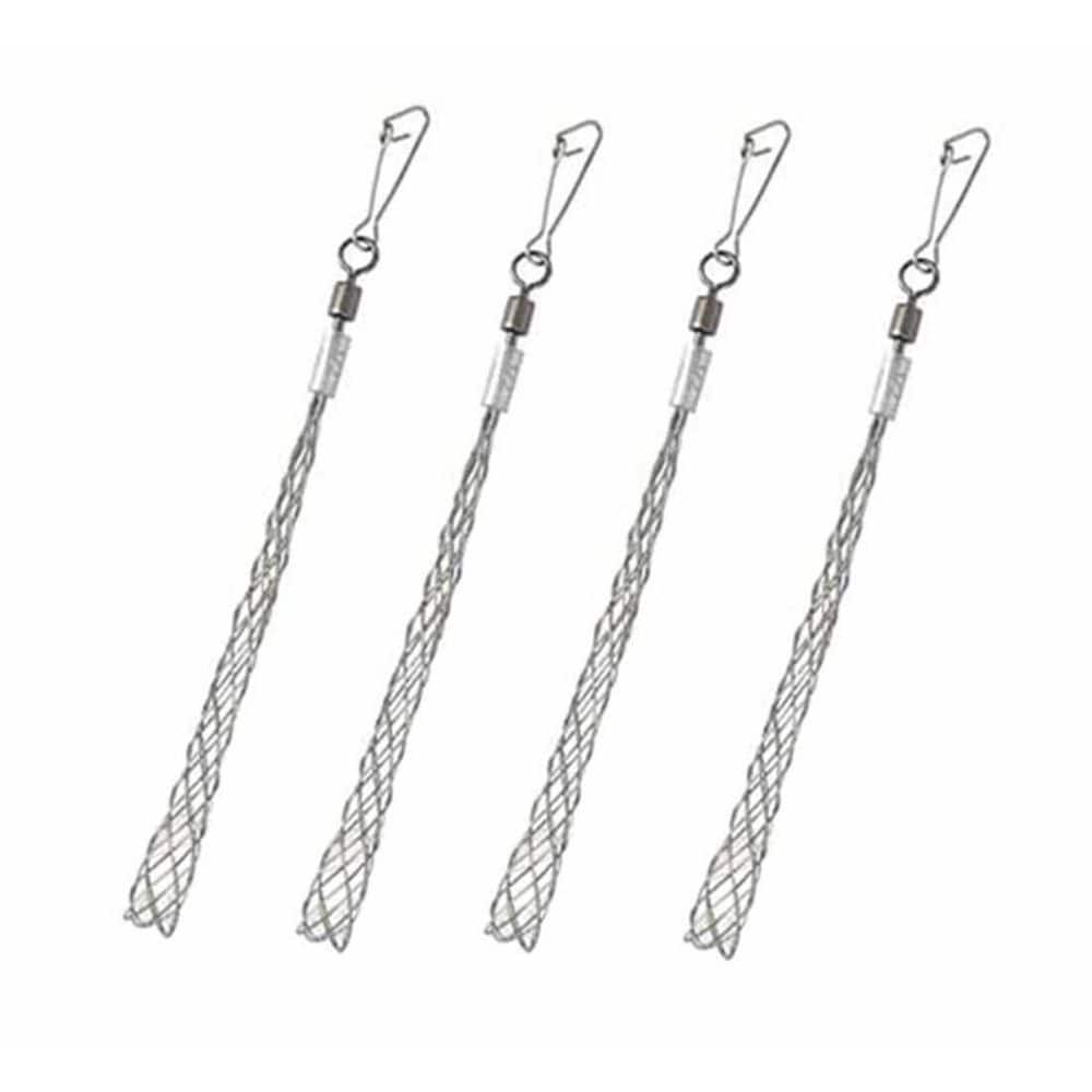 Wire Pulling Grip Tool Set Galvanized Steel Mesh Electrical Cable Puller Rust Resistant 1/2 Inch 4-Pack price history on PriceWatchPro