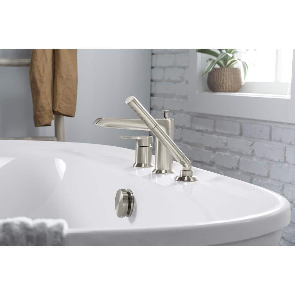 Spectacle 60'' White Acrylic Freestanding Soaking Bathtub