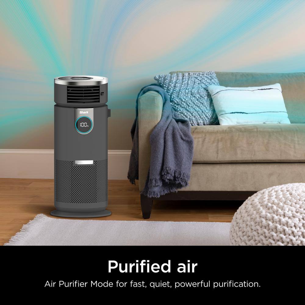 Shark 3-in-1 HEPA Air Purifier with Heating and Cooling, 500 Sq. Ft.