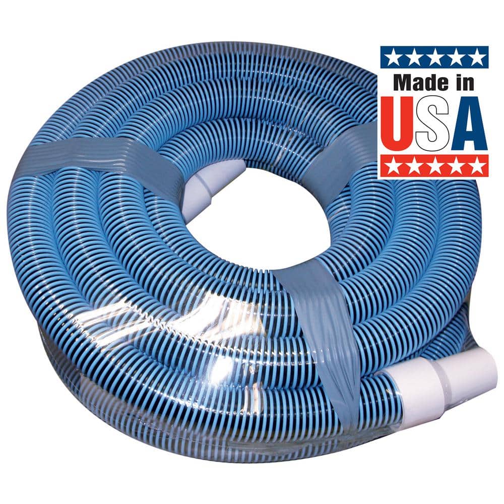 Poolmaster 1-1/2 in. x 30 ft. Heavy Duty In-Ground Pool Vacuum Hose with  Swivel Cuff 33430 - The Home Depot