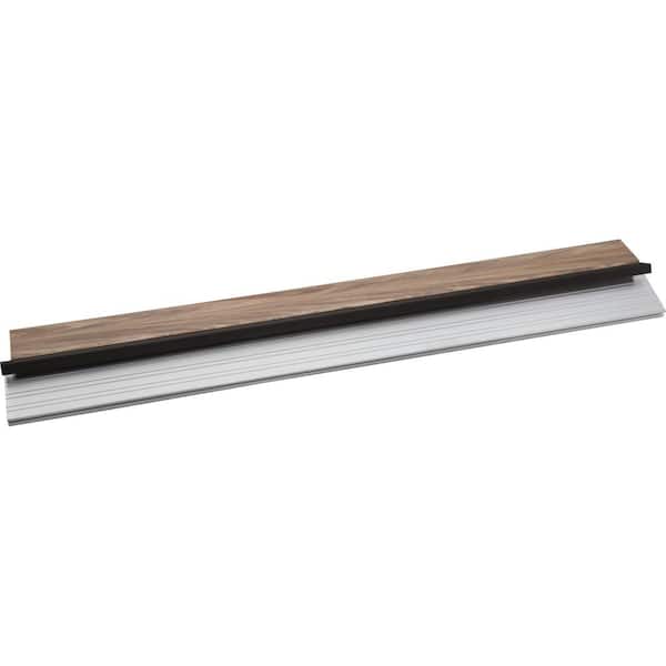 JELD-WEN 32 in. x 80 in. 6 Lite Craftsman Dark Chocolate Painted