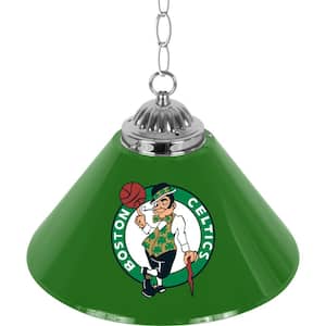 Boston Celtics Logo 1-Light Green Billiard Light