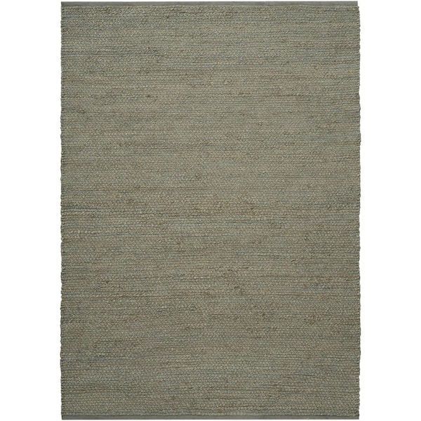 Natural Jute Sage 8 ft. x 10 ft. All-over design Contemporary Area Rug