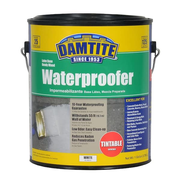 Seal-Krete 1 gal. Damplock Masonry Waterproofing Paint, White