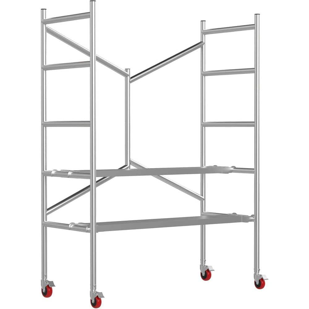ロフトページ　1110☓730 KIWDZFU Rolling Scaffolding Work Platform with Wheels 71.0