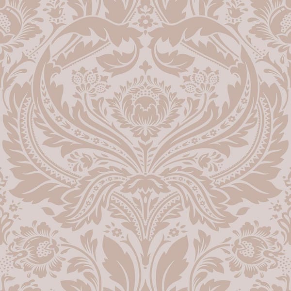 Graham & Brown Desire Rose Gold Pink Removable Wallpaper Sample