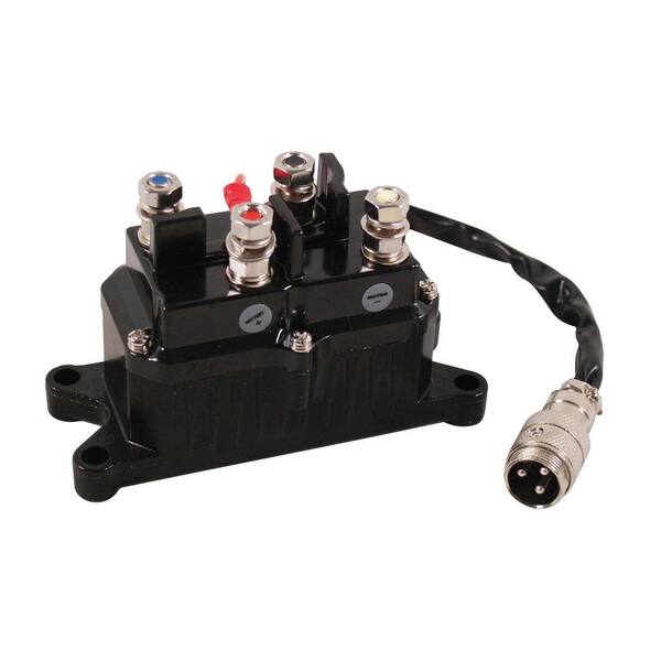thumbnail interactive-video image 1 of Gearzaar ATV UTV Winch Contactor Solenoid Relay Switch – 1500-4000 Lb, Replaces Warn 63070 62135 1 of 6
