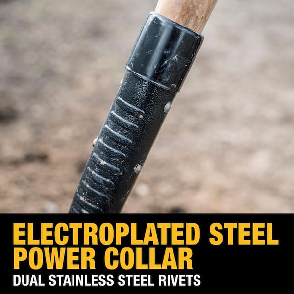 DEWALT 49 in. Wood Handle Carbon Steel Transfer Shovel DXLHA2611