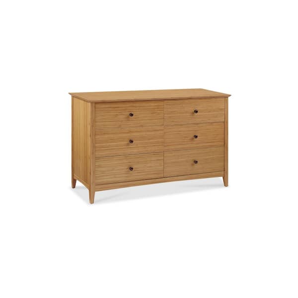 Unbranded Willow Caramelized 6-Drawer Dresser