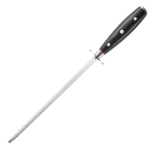 Honing Steel Knife Sharpening Rod 12 inches, Premium Carbon Steel Knife  Sharpener Stick, Easy to Use Honer for Knives and Rod Sharpeners - Daily