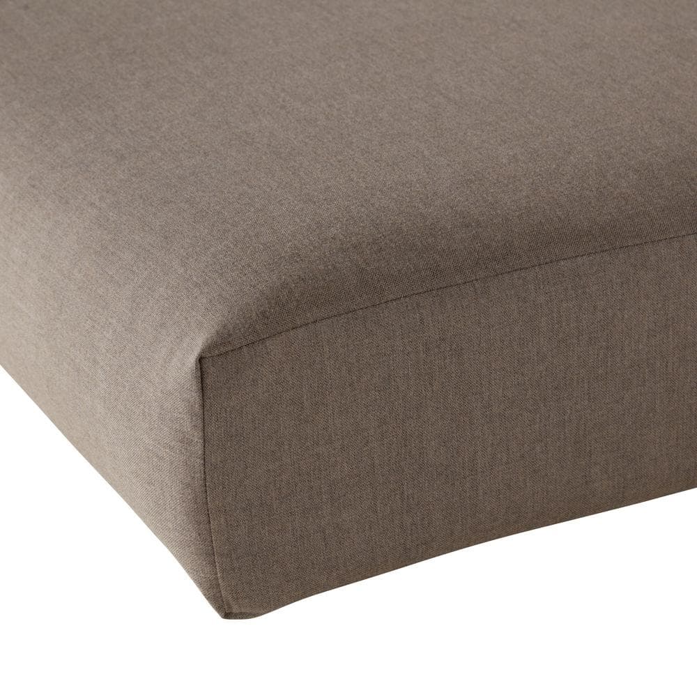 Sunbrella Cast Shale Two-Piece Foam Outdoor Chair Cushion Set