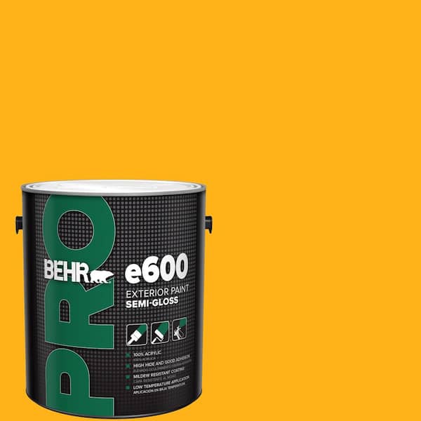 BEHR PRO 1 gal. #S-G-340 Sun Ray Semi-Gloss Exterior Paint