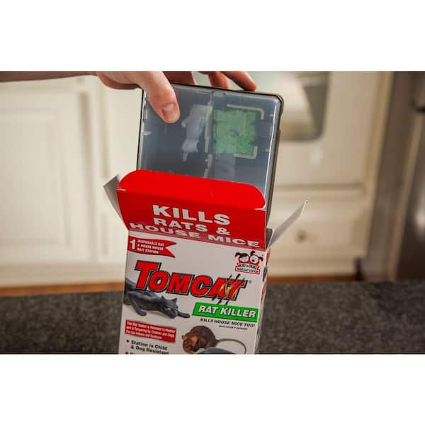 Tomcat Mouse Killer III Tier 3 Refillable Mouse Bait Station, 1
