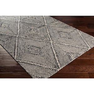 Martin Black Doormat 2 ft. x 3 ft. Indoor Area Rug