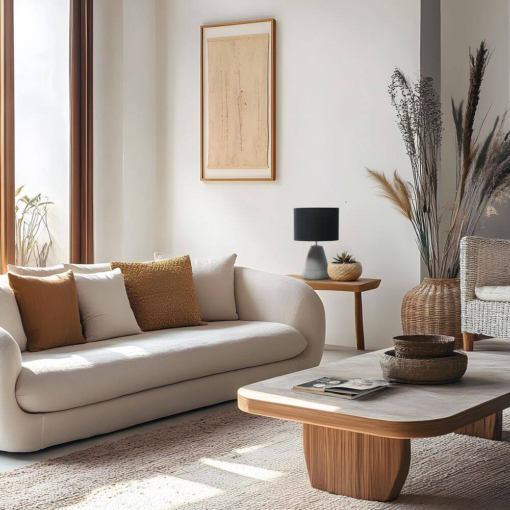 14.37 Tapered Concrete Table Lamp, Black Shade, Stylish Accent for Entryway or Bedroom price history on PriceWatchPro
