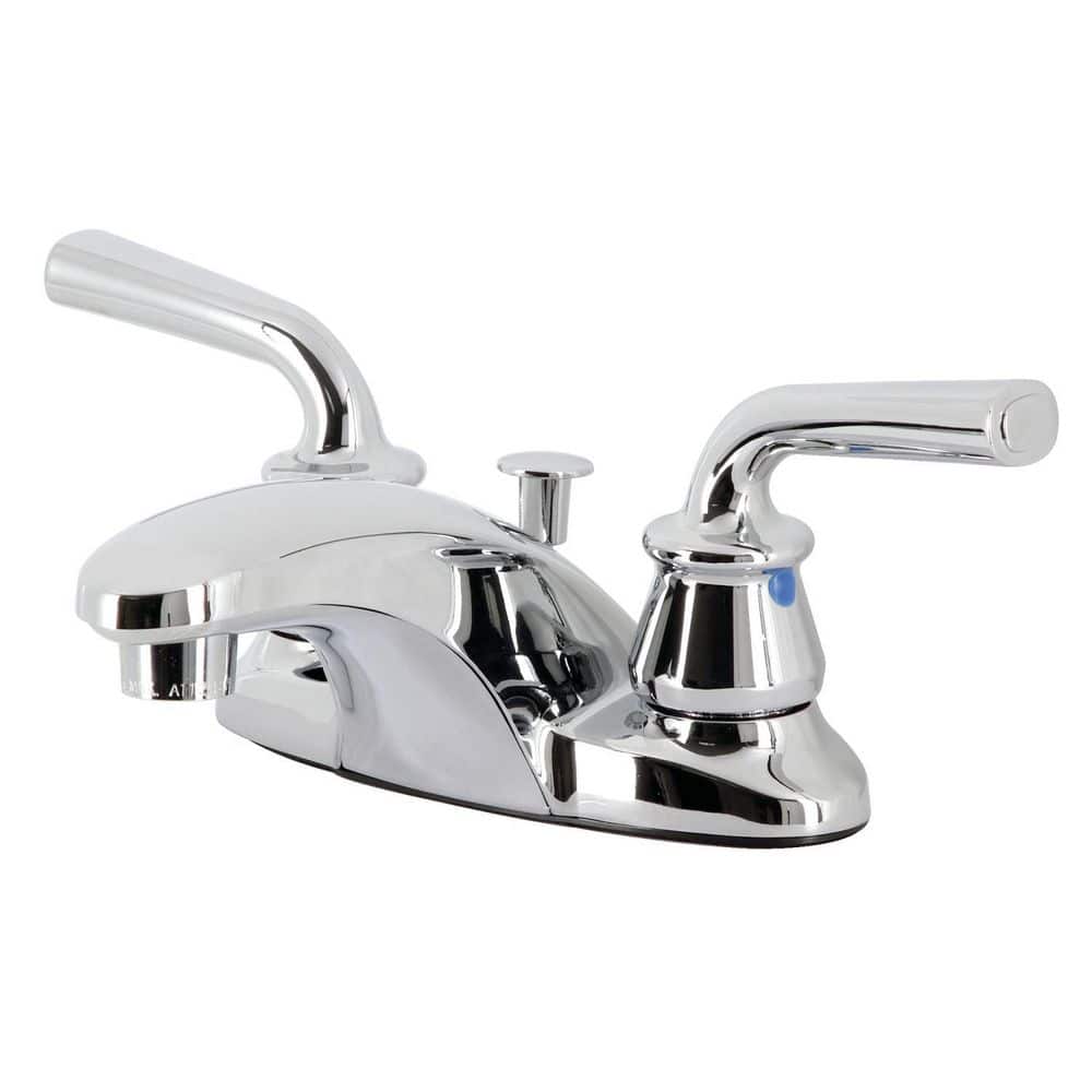 Kingston Brass Restoration 4 in. Centerset 2Handle Bathroom Faucet