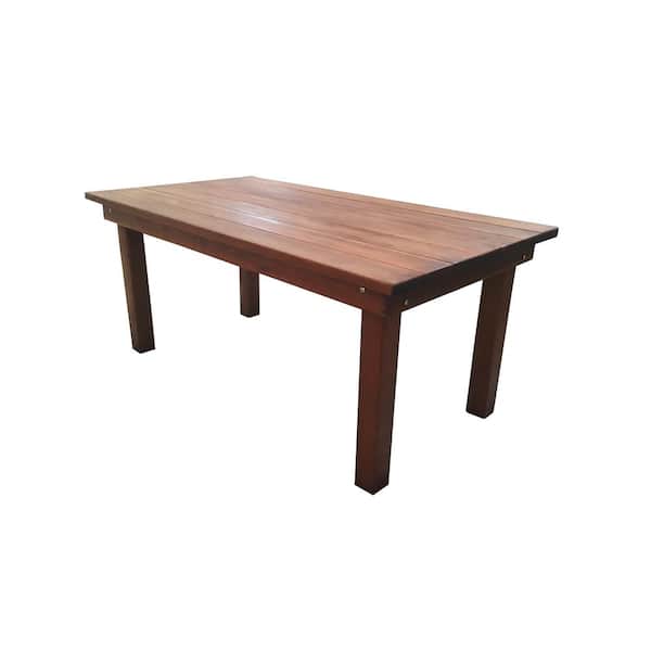 Best Redwood Farmhouse Mission Brown 8, What Type Of Wood Is Best For A Farmhouse Table