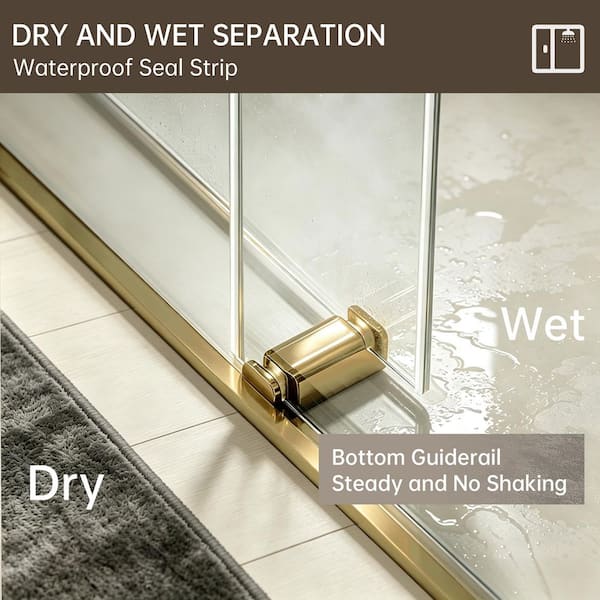 Simple Project 56 in. to 60 in. W x 75 in. H Double Sliding