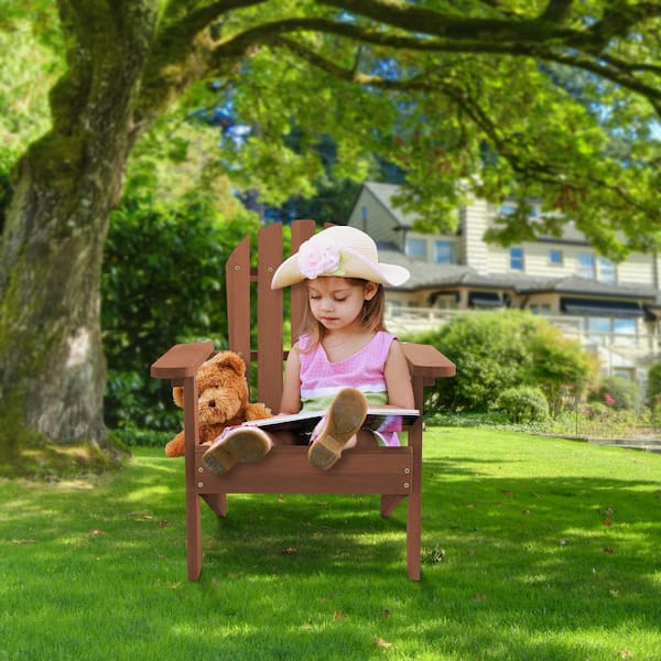 Casafield Children's Adirondack Chairs, Wooden Kid's Seating