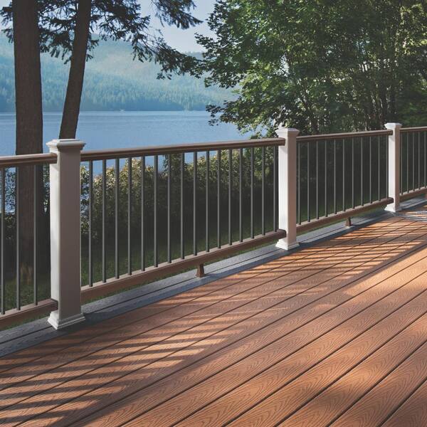 Trex 7/8 in. x 5.5 in. x 16 ft. Select Square Saddle Composite