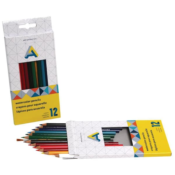 Art Alternatives Watercolor Pencil Set (12-Colors)