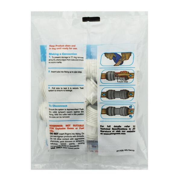 John Guest Speedfit PP010821E Black 1/4\" OD X 1/8\" NPTF Polypropylene Push To Connect Male Connector 10 Pack 569d370f 3d14 4859 8fc9 E5099eaabe50.e30cc1b078b98f2b84615d19bea92b9a