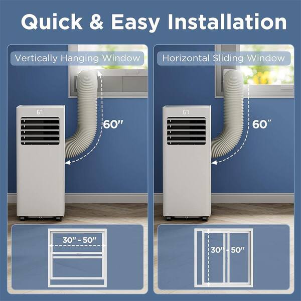 Adrinfly 8,000 BTU in Portable Air Conditioner Fan Evaporative