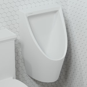 Voltaire Waterless Touch-free Urinal in White