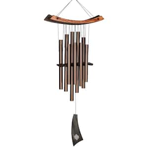 Signature Collection, Woodstock Healing Chime, 34 in. Bronze Wind Chime HCBR