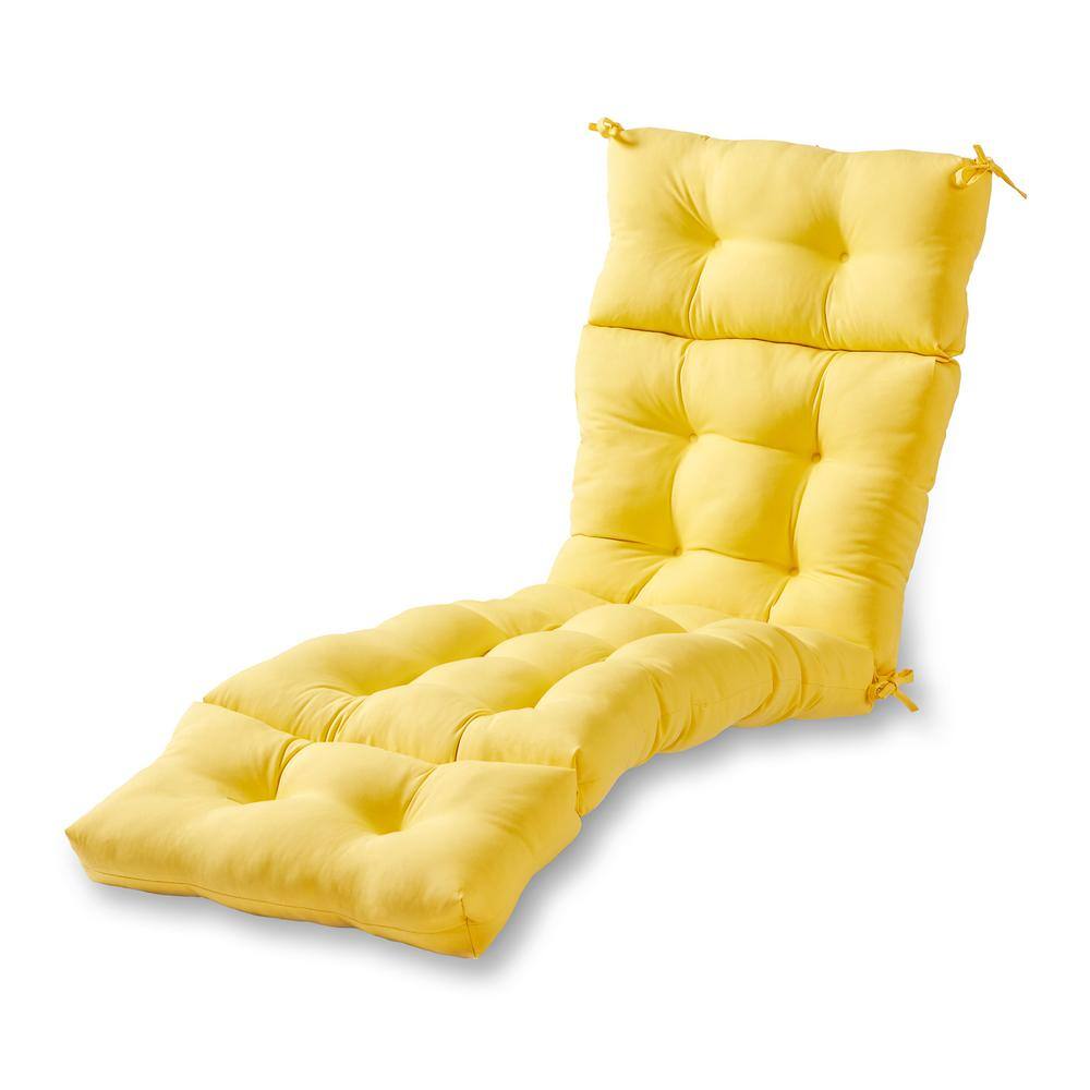 yellow lounge cushions