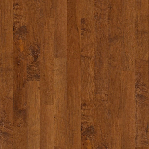 Shaw Inspire Cinnamon Maple 3/8 in. T x 5 in. W Water Resistant Engineered Hardwood Flooring (23.66 sq. ft./Case)