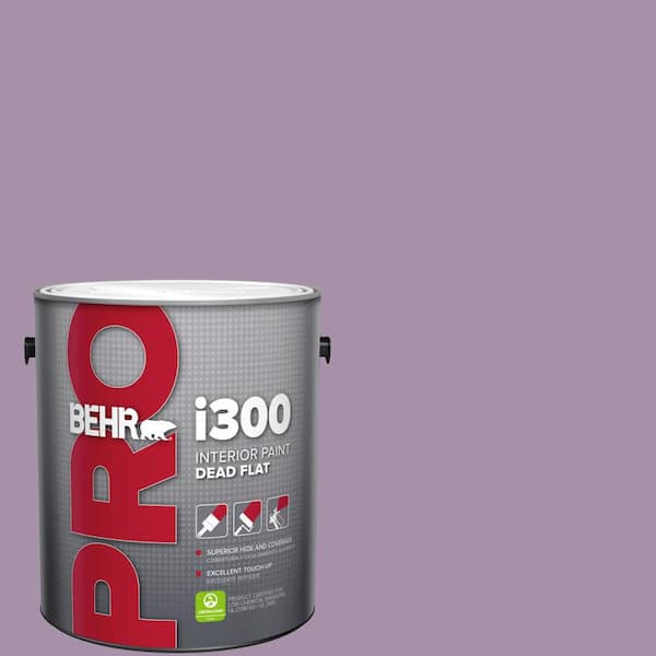 1 gal. #MQ5-33 Uptown Girl Dead Flat Interior Paint