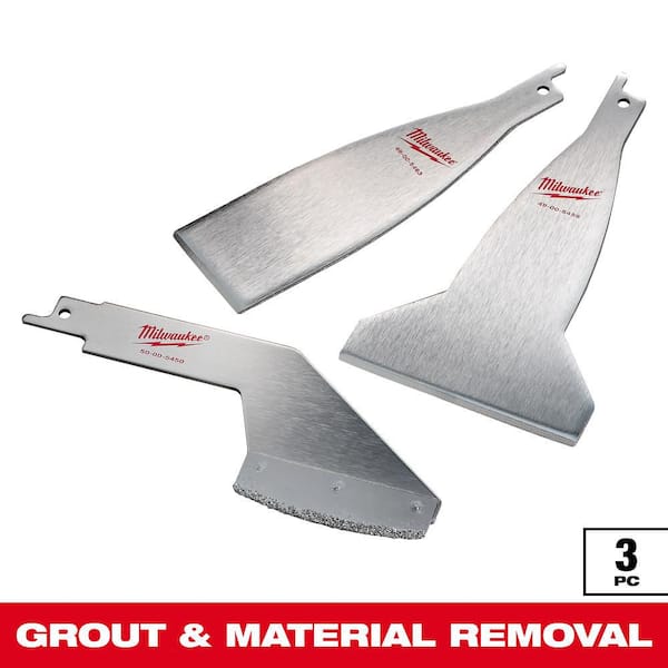 Milwaukee SAWZALL Reciprocating Material Removal Blade Set (3-Piece)