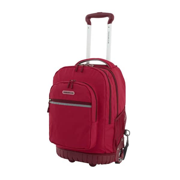 20 inch rolling backpack for travel J World Sundance Block Laptop portable hard drive and lunch with room to spare Travelers Club Finley 20-inch Kids